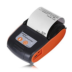 DC 12V/1A Sans Fil Bluetooth Thermique Réception Imprimante pour Windows POS Imprimante, construit-dans 1500mAh Batterie