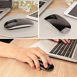 INN Ordinateur portable Bluetooth souris ultra-mince tactile souris silencieuse version batterie blanc Poids léger