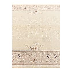 Vidal Tapis de laine 188x122 beige Darya pas cher