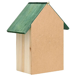 Acheter vidaXL Hôtel à insectes 2 pcs 23x14x29 cm Bois de sapin massif