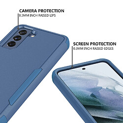 Coque en TPU antichoc, hybride saphir/saphir pour votre Samsung Galaxy S21 FE 5G/S21 Fan Edition