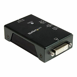 Adaptateur DVI Startech VSEDIDDVI Noir