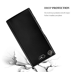 Acheter Cadorabo Coque Sony Xperia XZ1 COMPACT Etui en Noir