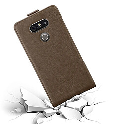 Cadorabo Coque LG G5 Etui en Marron pas cher