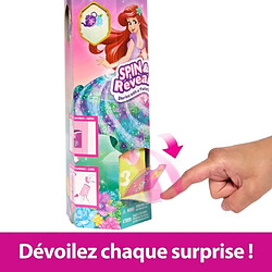 Acheter Spin & Reveal Ariel Mattel Poupée Disney Princesses avec 11 surprises HTV88