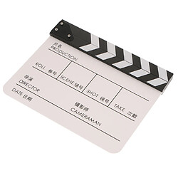 Tableau Clapper Scène pas cher