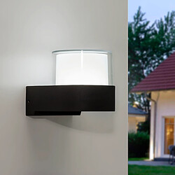 Applique d'extérieur LED moderne 7W lumière jardin entrée IP65 230V couleur NOIR lumière 4000K