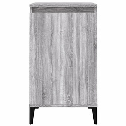 Acheter vidaXL Table de chevet sonoma gris 40x35x70 cm bois d'ingénierie