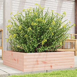 vidaXL Jardinière 80x80x23 cm bois massif de douglas