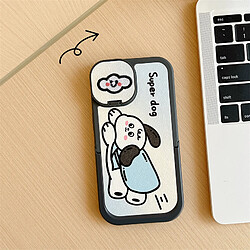 GUPBOO Étui pour iPhone11 Support de coque de téléphone pour chien Superman japonais et coréen