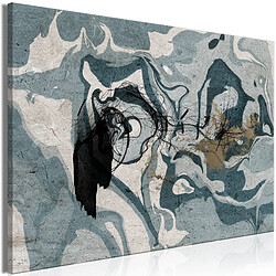 Decoshop26 Tableau toile de décoration murale impression premium en 1 partie sur châssis en bois motif Marbled Reflection 60x40 cm 11_0013615