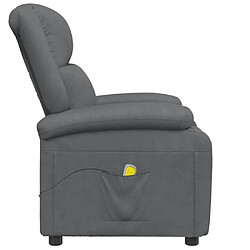 Acheter Maison Chic Fauteuil Relax pour salon, Fauteuil de massage Anthracite Similicuir -GKD12481