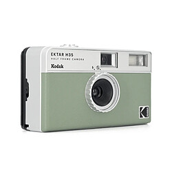 Appareil photo argentique demi format Kodak EKTA H35 35mm Noir Sauge Réutilisable