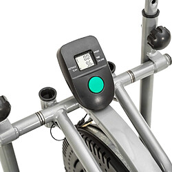 Tectake Vélo elliptique avec écran LCD, Cross Trainer, Home Trainer pas cher