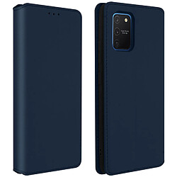 Avizar Housse Samsung Galaxy S10 Lite Étui Folio Portefeuille Fonction Support Bleu