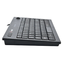 Avis Wewoo Clavier QWERTY pour Windows MC-9712 filaire d'ordinateur multimédia 88 touches avec Trackball