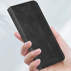 Acheter Avizar Étui pour Fairphone 5 Portefeuille Motif Damier Collection Geo Noir