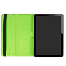 Acheter Etui en PU support rotatif 360 degrés texture litchi tablette vert pour votre Huawei MediaPad T3 10