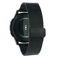 Bracelet en métal 22 mm net noir pour votre Huawei Watch GT2e/GT2 46mm