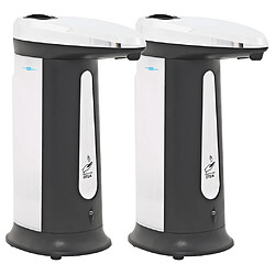 vidaXL Distributeur automatique de savon 2 pcs Capteur IR Carillon