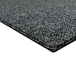 Avis Monstershop Dalle de Moquette Couleur Charbon Noir, 20 Dalles de 50cm x 50cm (5m²)