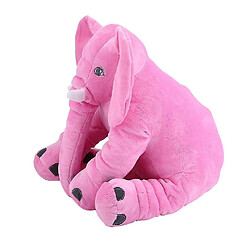 Universal Peluche animal coussin enfant bébé coussin doux pour dormir jouet mignon éléphant coton pas cher