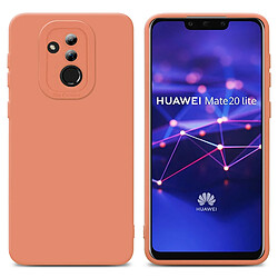 Cadorabo Coque Huawei MATE 20 LITE Etui en Orange