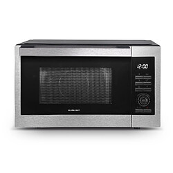 Schneider SCMW230FBCX - Micro ondes combiné - 30 litres - Plateau tournant (31.5cm) - 10 programmes - Crispy grill - Inox