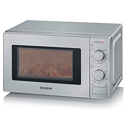 Micro-ondes grill 20l 700w argent - 7900 - SEVERIN