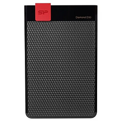 Silicon-Power Silicon Power Diamond D30 disque dur externe 1000 Go Noir, Rouge