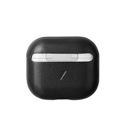 NATIVE UNION Coque pour AirPods 3ème Génération en Cuir Noir