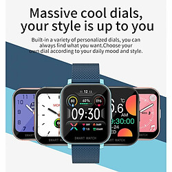 Avis Hommes Femmes Montre Intelligente Montre-Bracelet De Sport Multifonctionnelle Compatible Pour Ios Android Ceinture Black_Steel