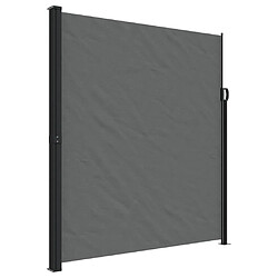 Maison Chic Auvent latéral rétractable | Store latéral | Brise-vue latéral anthracite 220x300 cm -GKD23302