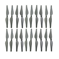 20 pièces en plastique hélice prop cw ccw lame pour dji tello rc drone gris pas cher