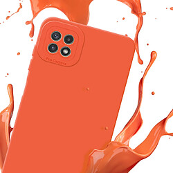 Avis Cadorabo Coque Samsung Galaxy A22 5G Etui en Orange