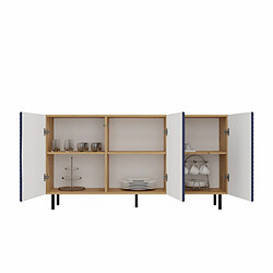 Avis Vivaldi Commode Camilla Chene Artisan Bleu Marine 150 cm