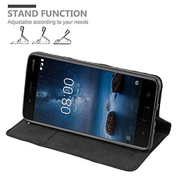 Cadorabo Coque Nokia 8 2017 Etui en Noir pas cher