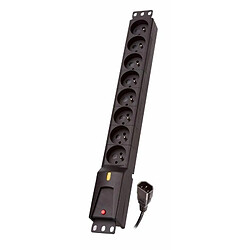 Lestar LX 810 G-A, surge protector, 1.5m, black