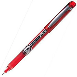 Biros à encre liquide Pilot Roller V-7 Grip 0,7 Rouge 12 Unités