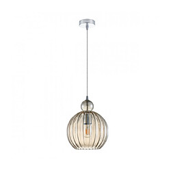 Luminaire Center Suspension moderne Biron Chrome