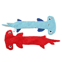 Jouet à mâcher pour chat pour les gencives douloureuses Poupée en peluche Hammerhead-Shark pour petit chien