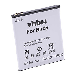 vhbw Li-Ion batterie 2100mAh (3.8V) pour téléphone portable mobil smartphone Wiko 9261, Birdy, Birdy 4G, Freddy