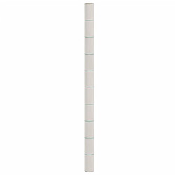 vidaXL Membrane anti-mauvaises herbes blanc 2x50 m PP