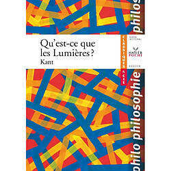 Qu'est-ce que les Lumières ?