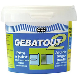 Avis pâte d'étanchéité pour raccords filetés métaliques - geb gebatout 2 - tube 250 grammes