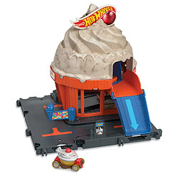 Hot Wheels City Rally Ice Cream Shop Petit ensemble pas cher