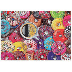 Universal Puzzle donut puzzle, casse-tête de décompression pédagogique, décoration murale 1000 pièces