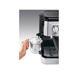 Acheter Combiné expresso cafetière 15bars inox/noir - bco421s - DELONGHI