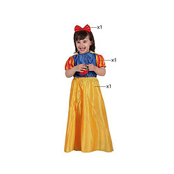 Totalcadeau Déguisement pour Enfants Blanche neige - Costume fille Taille - 10-12 Ans pas cher