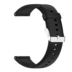 Avizar Bracelet pour Huawei Watch 3 Pro Silicone Souple Noir